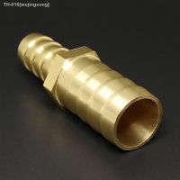 ✲△ Brass Straight Hose Pipe Fitting Equal Barb Reducing Joint 4/6/8/10/12/14/19/25mm Gas Copper Barbed Coupler Connector Adapter