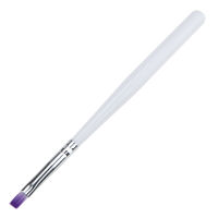 Dropship Nail Brushes Durable Portable Gradient Purple Color UV Gel Nails Drawing Painting Brush Pen Nail Art Care Makeup Tools