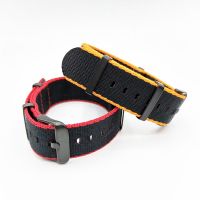 Original ☞♘✻ 20mm 22mm Nylon Bands Soft Watch Strap Waterproof Sport Wristwatches Watchband Army Sports Watch Bands Black Color