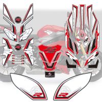 ▫☌ Motorycle Reflective 3D Gel Front Rear for BMW S1000RR S1000 R 2014 2015 Tank sticker Fairing Number Board Protector