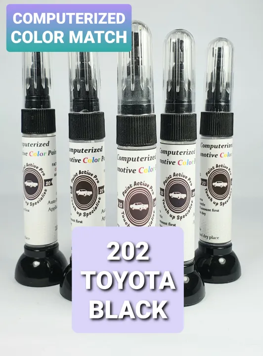 Paint Active Pro Touch Up Specialist 202 Toyota Black Lazada PH