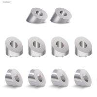 ♙▩♣ 10Pack 30 Degree Stainless Steel Angle Beveled Washer1/4 Inch/6.6Mm 30 Degree Washer For Cable Railing Kit