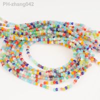 1mm 190pcs multi-color Czech crystal beads bulk spacer beads transit beads wheel beads used for DIY jewelry making wholesale