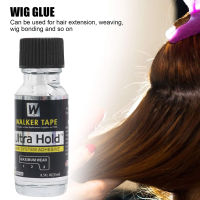 0.5oz15ml Walker Tape Ultra Hold Lace Wig Glue Front Wig Glue For Wigs Transparent Lace Adhesive for Hair Replacement Brush-on