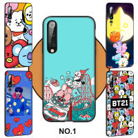 Casing หรับ OPPO A91 F15 A81 A92 A72 A52 A93 A94 Reno 2 2Z 2F 3 4 5 5K 6 4Z 6Z Lite Pro Plus A92S 13HL bt21 Cartoon Pattern Phone เคสโทรศัพท์