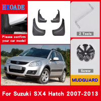 Car Fender Mud Flaps For Suzuki SX4 S-cross Hatch 2007-2013 Mudguards Splash Guards Fender Mudflaps Car Fender Accessories