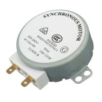 มอเตอร์ซิงโครนัส AC 220V-240V 4RPM 4W สำหรับเครื่องเป่าลมถาดไมโครเวฟ TYJ50 8A 7รอบต่อนาที