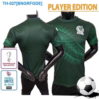 ♟✇ 2022 2023 Mexico Mens Football Jersey Training Team Top Player Edition Shirt with Patch