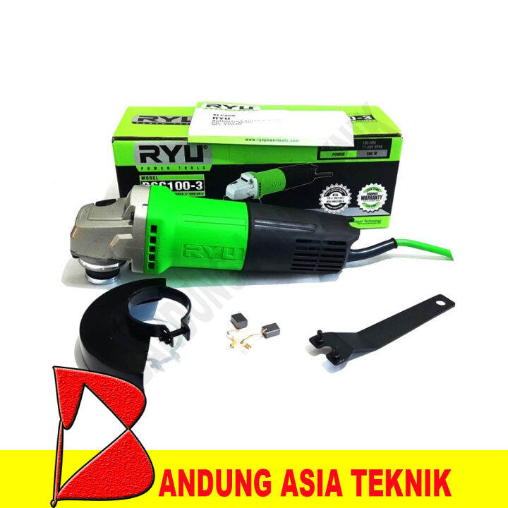 Ryu Angle Grinder Rsg Mesin Gerinda Tangan Inch Gurinda Grinda Rsg Mesin