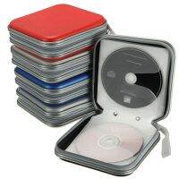 Portable 40pcs Capacity Disc CD DVD Wallet Storage Organizer Case Boxes Holder Sleeve Hard CD Bag Album Box with Zipper