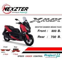 ผ้าเบรค Nexzter สำหรับ Yamaha Xmax , R3 ทั้งหน้าและหลัง  สินค้าของแท้