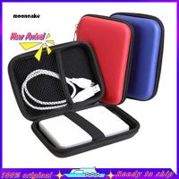 【New Arrival】Portable Zipper Closure Earphones 2.5inch Hard Dive Memory Card Storage Case Bag