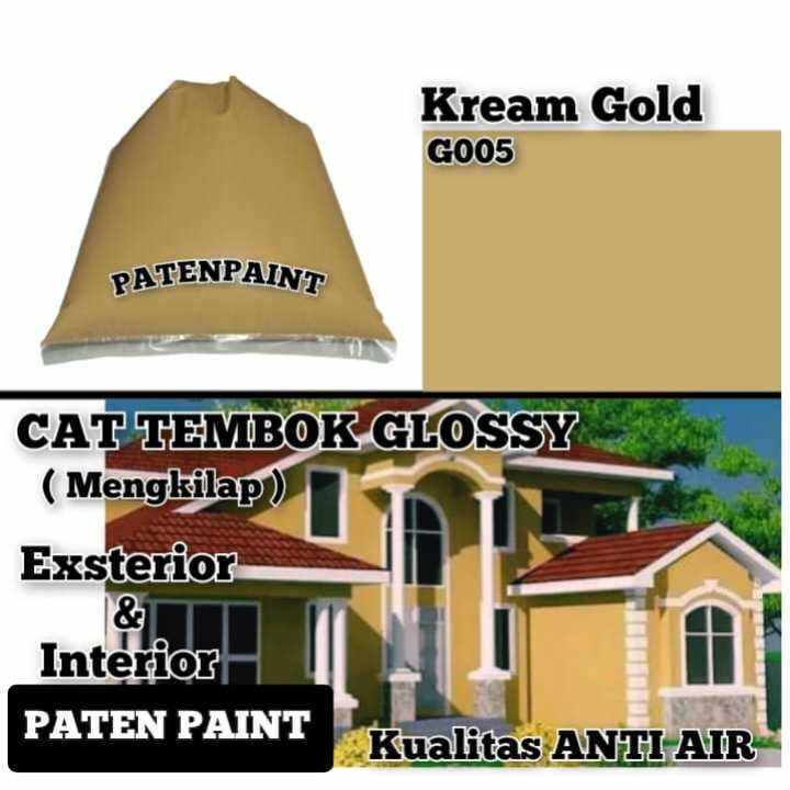 CAT TEMBOK 1 KG / CAT TEMBOK CREAM GOLD / CAT TEMBOK ANTI AIR / CAT