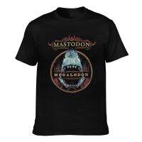 Circle Megalodon Heavy Metal Rock High Quality Men Vintage T-Shirts