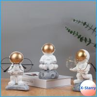 เครื่องประดับ X-STARRY หุ่นเรซิ่นปากกาของขวัญชั้นวางนักบินอวกาศที่ค้ำแว่นแว่นตาที่วางปากกาแว่นตาตู้โชว์ของร้านค้า