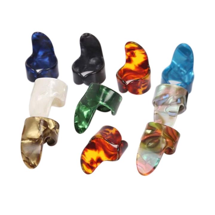 10x-colorful-nail-plectrum-for-classical-guitars-electric-guitars-ukulele