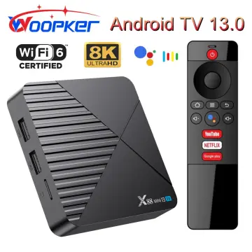 Transpeed ATV Android 13 TV Stick With Voice Assistant TV Apps