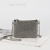 [BXX] 2021 Diamonds Evening Clutch Bag Women New Korean Pillow Small Totes Handbag Shoulder Bags Ladies Party Clutch Purse HM596