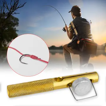 Fishing Line GT Electric Knotter Knot Assist Knotting Machine Fishing Hook  Line Tying Machine For Fishing