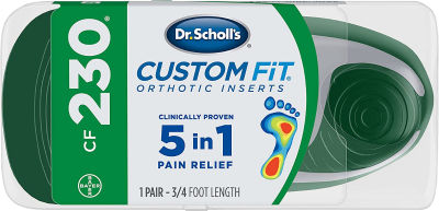 Dr. Scholls Custom Fit Orthotic Inserts, CF 230