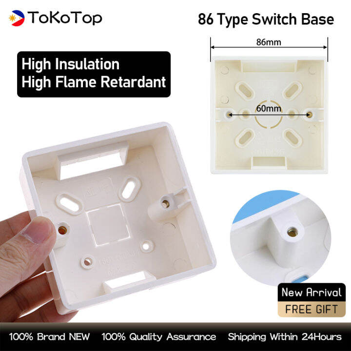 New Arrival 86x86 PVC Junction Box High Insulation High Flame Retardant ...