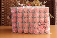 เทียนหอม ทีไลท์ กลิ่นกุหลาบ 15 ชิ้น/แพ็ค จำนวน 5 แพ็ค Scented Tealight Candle Rose 15 pcs./pack*5