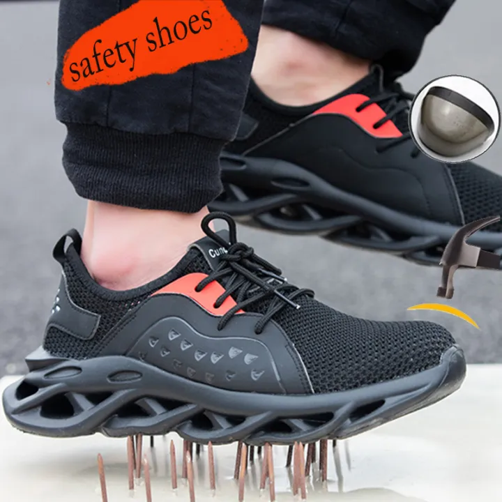 Forklift Safety Shoes Antismashing High Cut Work shoes （steel Toe