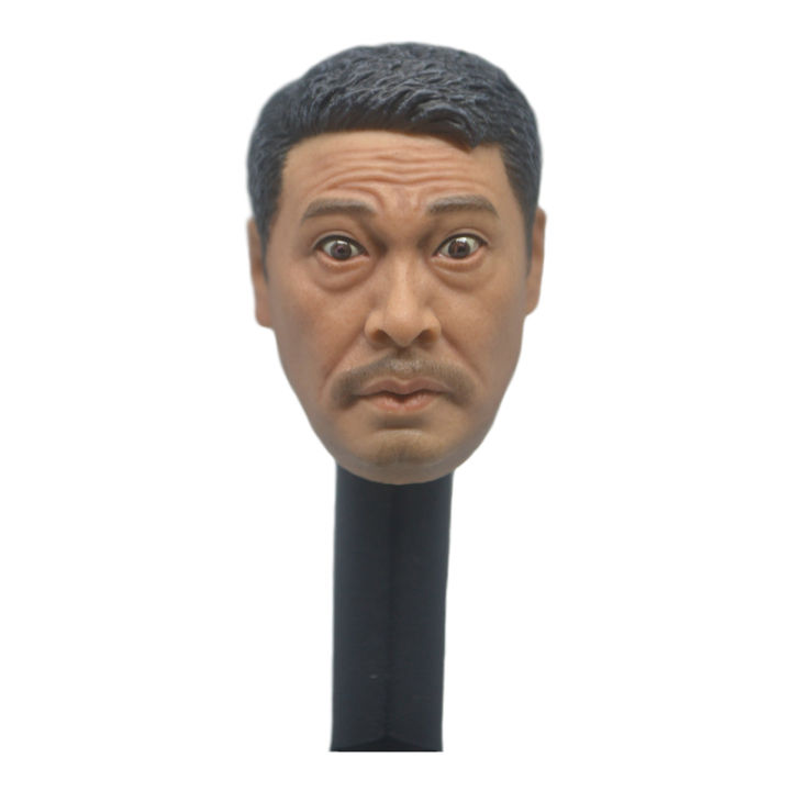 16 Shaolin Soccer Ng Man Tat Head Sculpt For 12" Hot -Toys PHI-CEN Male Figure
