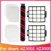 7Pcs Replacement Spare Parts Kit for Shark AZ3002 AZ3000 Vacuum Cleaner Roller Brush HEPA Filter Filter Cotton