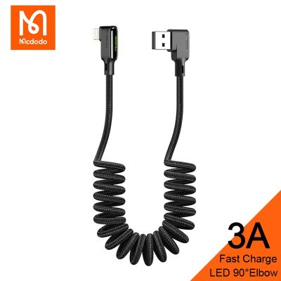Chaunceybi USB to Lightning Retractable Cable iPhone 13 12 MAX XR Fast Cord Type-C Charger Wire