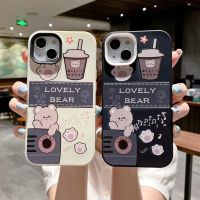 CrashStar 3 In 1หมีน่ารักกันกระแทกซิลิโคนเคสโทรศัพท์สำหรับ iPhone 14 13 12 11 Pro Max XS XR X 8 7 Plus + SE 2020เคสใส่โทรศัพท์ฝาครอบโทรศัพท์ Shell Top ผู้ขาย