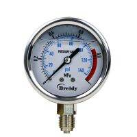 【YD】 0-60Mpa pressure gauge YN60 joint thread M14x1.5 G1/4 PT1/4 anti-vibration oil for industrial