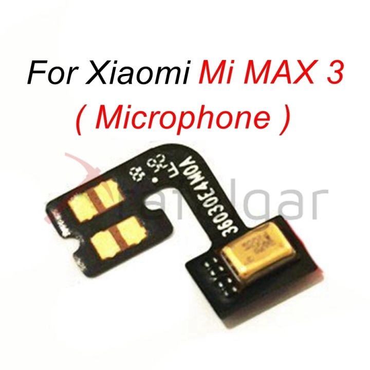 【☄New Arrival☄】 nang20403736363 อะไหล่อะไหล่สำหรับซ่อมไมโครโฟน M1804e4a Max3อะไหล่ Xiaomi ไมโครโฟน Xiaomi Mi Max 3สายเคเบิลงอได้