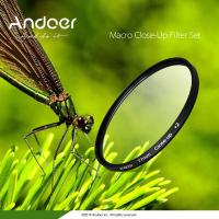 [Andoer] ฟิลเตอร์เลนส์ 67mm Macro Close-Up Filter Set +1 +2 +4 +10 ตัวป้องกันเลนส์ สำหรับกล้อง Ni-kon D80/D90/D7000/Ca-non/Tamron/Sigma/DSLR