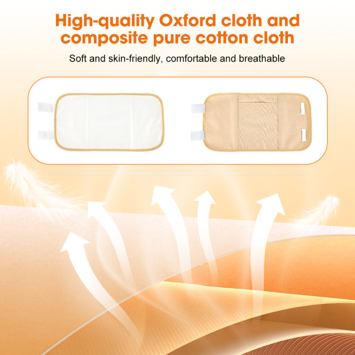 reusable-organic-castor-oil-wraps-liver-detox-castor-oil-pack-with-adjustable-elastic-strap-cotton-flannel-machine-washable