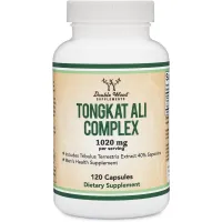 Double Wood Tongkat Ali Complex ( Longjack ) 1020mg per Serving, 120 Capsules