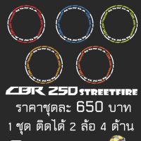 สติ๊กเกอร์ขอบล้อ cbr250