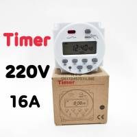 Timer Switch 220V ดิจิตอลตั้งเวลา เครื่องตั้งเวลา เปิด-ปิด อุปกรณ์ไฟฟ้า อัตโนมัติ นาฬิกาตั้งเวลาดิจิตอล 16 โปรแกรม 220V