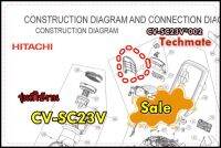 อะไหล่ของแท้/ฝาครอบด้านหน้าเครื่องดูดฝุ่นฮิตาชิ/CV-SC23V*002/Hitachi/รุ่น CV-SC23V