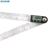 【Cod】 Broad Sunlight ไม้บรรทัดวัดมุมแบบดิจิตอล200มม.,เครื่องวัดมุมดิจิตอล Goniometer 2-In-1พร้อมใบมีดสแตนเลส