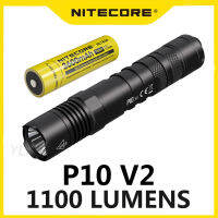 Nitecore P10 V2 1100 Lumens Cree Xp-L2 V6 ไฟ Led กันน้ําสําหรับใช้ในการล่าสัตว์ไฟฉายกันน้ําไม่มีแบตเตอรี่