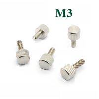 GB835 M3 303 Stainless Steel Thumb Screws Knurled Head Manual Adjustment Screws Length 6/8/10/12/14/16/20mm