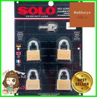 กุญแจคีย์อะไลท์ SOLO 4507 SQ 45 มม. 4 ตัว/ชุดKEYED ALIKE PADLOCK SOLO 4507 SQ 45MM 4EA/SET **ราคารวม Vat แล้วค่ะ ไม่มีบวกเพิ่ม**