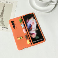 เคสศัพท์น่ารักสำหรับ Samsung Galaxy Z พับ3 Z พับ4ปก