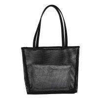 Ladies Fashion Mesh Bag Two-Piece Shoulder Messenger Composite Handbag Girl Shoulder Bag Shopping Bag