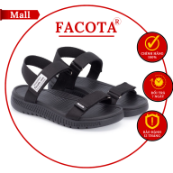 Giày sandal Facota nam nữ chính hãng AN01, Facota đen full nam nữ thumbnail