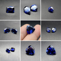 ธรรมชาติตัด 3A แทนซาเนียไพลินคอรันดัม Spinel รูปทรงต่าง ๆ เครื่องประดับโมเสค Diy อัญมณีสีฟ้า AAA