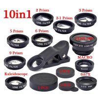 KnightX Universal Split Diopter ND2-1000 variable Neutral Density ND Fisheye Lenses CPL Filter Set mobile phones With Clip