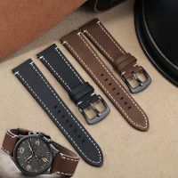 Suitable For Frosted Genuine Cowhide Watch Strap Substitute Tenmes Henmirton Tirudder West Iron City Speed Vintage