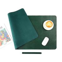 （A LOVABLE）ใหม่คริสตัลหนัง LargePadDesk Mat Non-Slip Study DeskDesk Pad Desktop Mousepad Gaming Mouse Pad